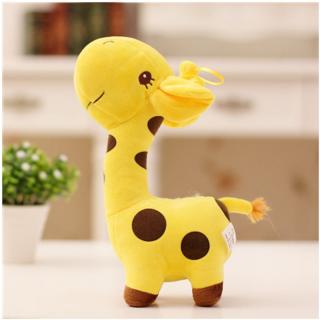 18cm Unisex Cute Gift Plush Giraffe Soft Toy Animal Dear Doll Baby Kid_1